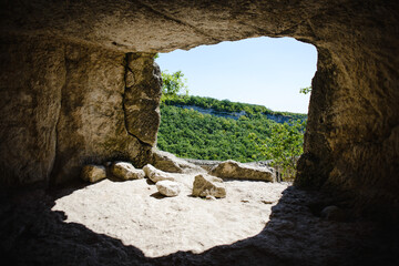 ruins of the ancient fortress