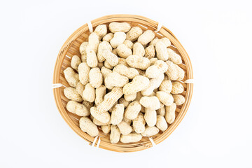 Snacks: boiled salted peanuts
