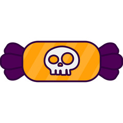 Halloween Candy Illustration