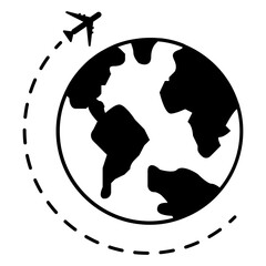 Travel Icon, Simple Icon Vector Design, best used for presentation, application, web and banner