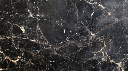 Black marble background, Black Portoro marble wallpaper and countertops, Black marble floor and wall tiles, Black Travertino marble texture, Natural granite, gives a luxurious and expensive feeling.