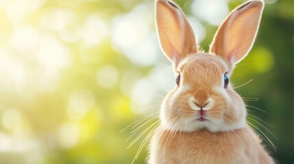 Obraz premium Embracing Diversity: Rabbit Adoption Fair Promoting Love and Compassion for Animals Across Cultures