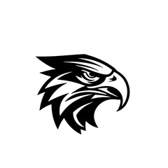 Tattoos eagles head vector image design 