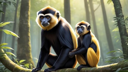 Fototapeta premium A forest