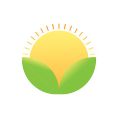 Farming logo illustration.