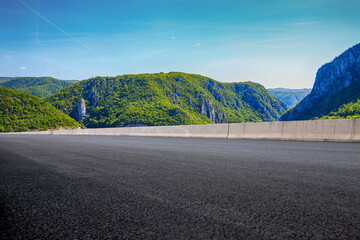 road in the mountains landscape outdoor travel