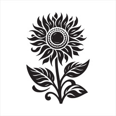 Sunflower Illustration