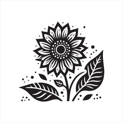 Sunflower Illustration