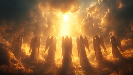 Seven Angels Stand Before God and They Are Given Seven Trumpets, Prophecy from the Book of Revelation