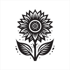 Sunflower Illustration