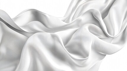 Obraz premium Fabric with Luxurious pattern and large folds 