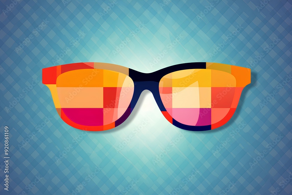 Sticker sunglasses