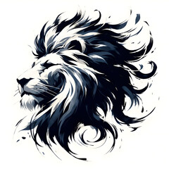 lion head tattoo