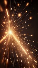 Brown spark texture background illustration.  AI Generated