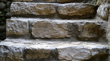 Obraz premium Close Up of Stone Steps