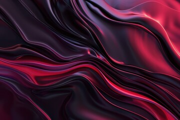 Vibrant abstract background with flowing purple, orange, and pink silk-like fabric textures creating a smooth, wavelike pattern.. Beautiful simple AI generated image