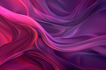 Fototapeta premium red fluid, silk background - 3D Render. Beautiful simple AI generated image