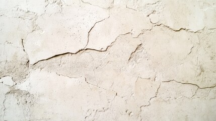Obraz premium Grunge Natural Cream Loft Background. Old Concrete Wall Texture Design Paper. Clean Building Pattern Texture. Soft Polish. Rough Vintage Abstract Cracked Stone