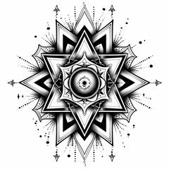 Vector round floral monochrome classic ornament. Greek meander. Patterns of Greece and ancient Rome. European border in a circle.