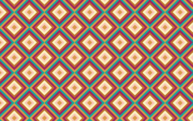 Illustration pattern  retro pink, orange, green color for background or wallpaper, carpet, fabric. png.