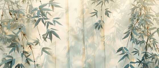 bamboo forest pattern