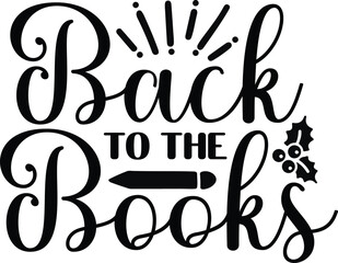Back To School SVG Typography Vector Design