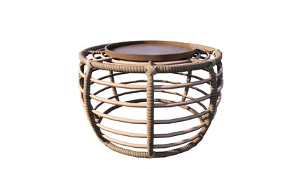 Rattan is a natural material that is used as a handicraft which is often found in Asia