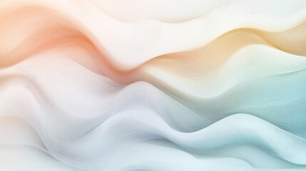 Obraz premium Abstract line paper background with soft, flowing lines and a calming color palette, perfect for soothing and tranquil themes