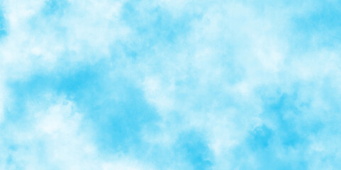 Light blue background with watercolor, Soft cloud in the sky background blue tone for wallpaper, graphics design, Bright painted sky blue watercolor background, Abstract blue sky with clouds.
