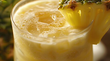 Refreshing Pineapple Smoothie