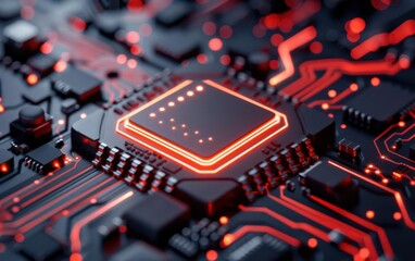 Defect management software, augmented reality visualization, sleek design, neon accents