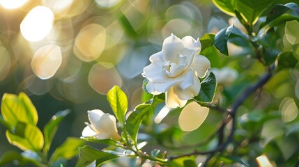 Gardenias Clear Foreground Clear Daylight Light Natu 