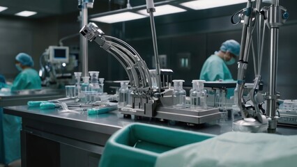 Precision surgical instruments in a sterile operating room