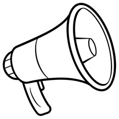 megaphone vector illustration