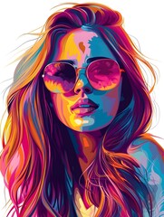 Striking SVG Styled Graphics with Customizable White Background