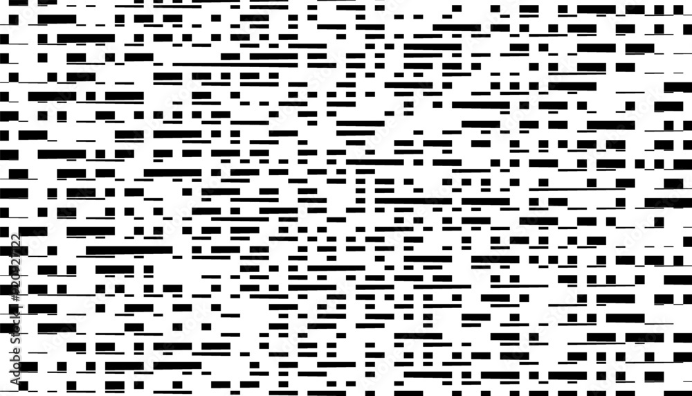 Aufkleber black and white abstract geometric pattern. stripes pattern effect for background and jersey design.