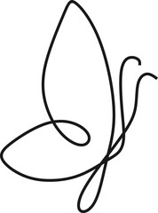 Monoline Butterfly