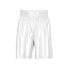 An image of a White Boxing Shorts isolated on a white background