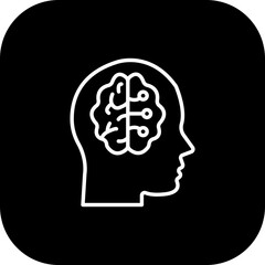 Artificial Consciousness Icon Design