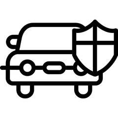 Car with a paint sealant Icon
