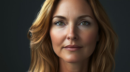 Naklejka premium portrait of a woman