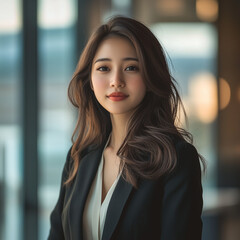 Fototapeta premium portrait of a business woman