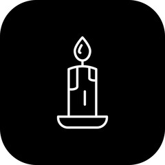 Candle Icon Design