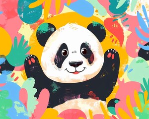 Cute_panda_illustration_playful_and_adorable_bright_colours