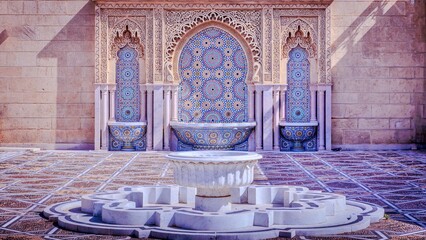 Mausolée Mohamed V, Rabat, Maroc