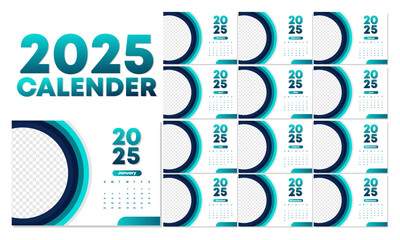 2025 Modern Minimalist Calendar