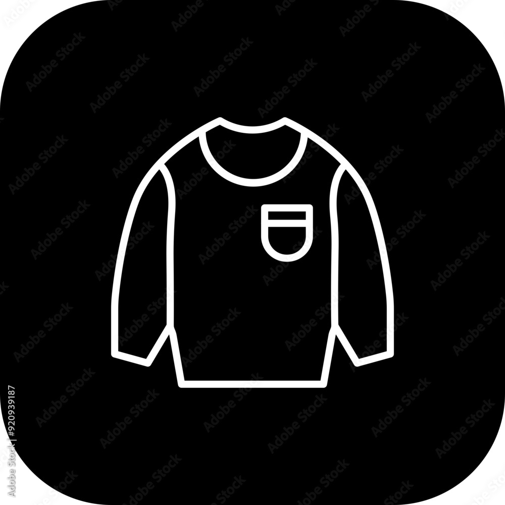 Wall mural shirt icon design