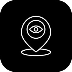 Map Point Icon Design