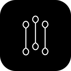 Cotton Bud Icon Design