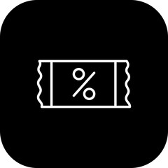 Discount Coupon Icon Design